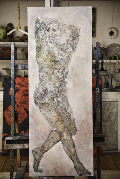 Figura De Pie, 50 x 200 cm